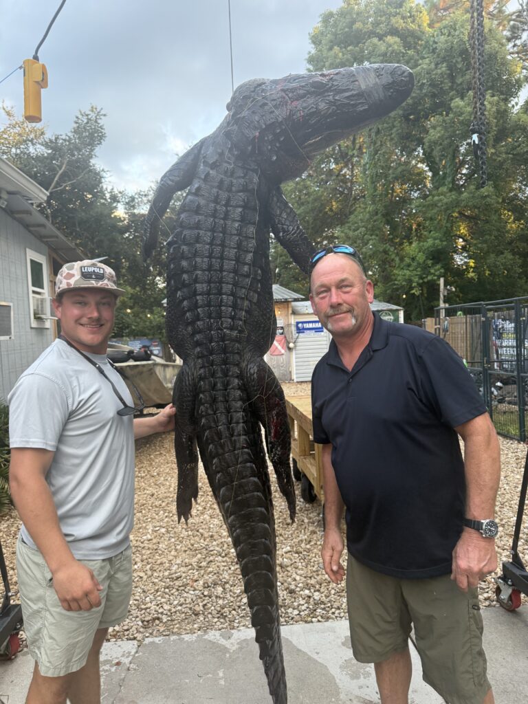Big gator taken on a SoReel Outdoors hunt